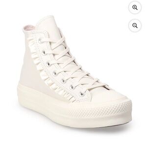 NIB Converse Chuck Taylor All Star Lift Hi-Top Platform with Ruffles